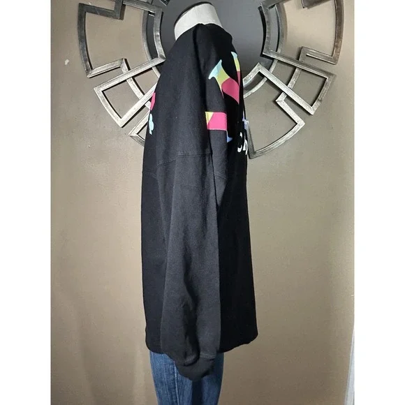 Spirit Jersey WildCard Las Vegas Casino long sleeve shirt Small S black 2 Sided - Picture 5 of 13